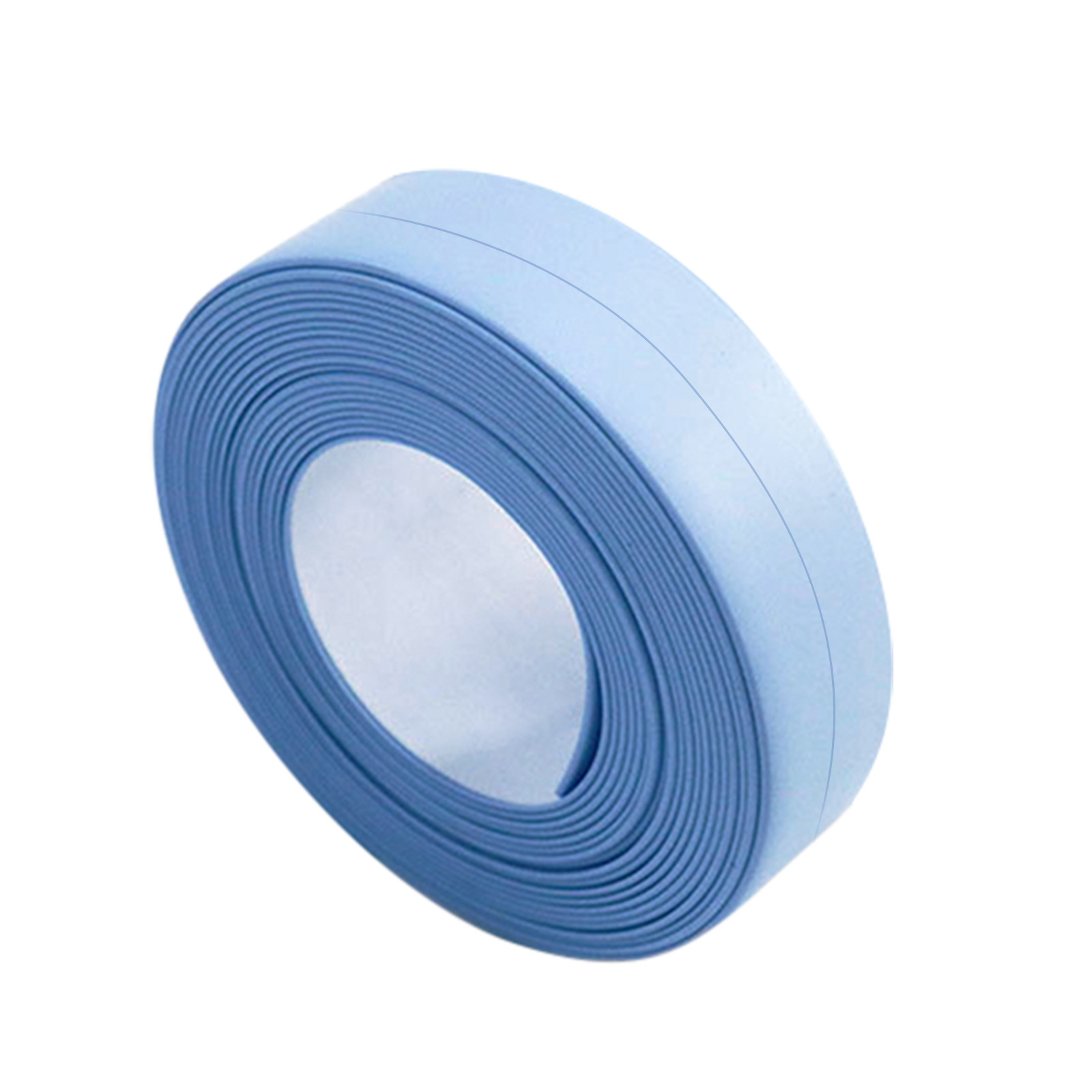 thumbnail image 2 of Cinta autoadhesiva de PVC impermeable para fregaderos de cocina - 2 m de longitud, se puede doblar 90°, antimoho para sellar el lavabo y el inodoro, 2 of 2